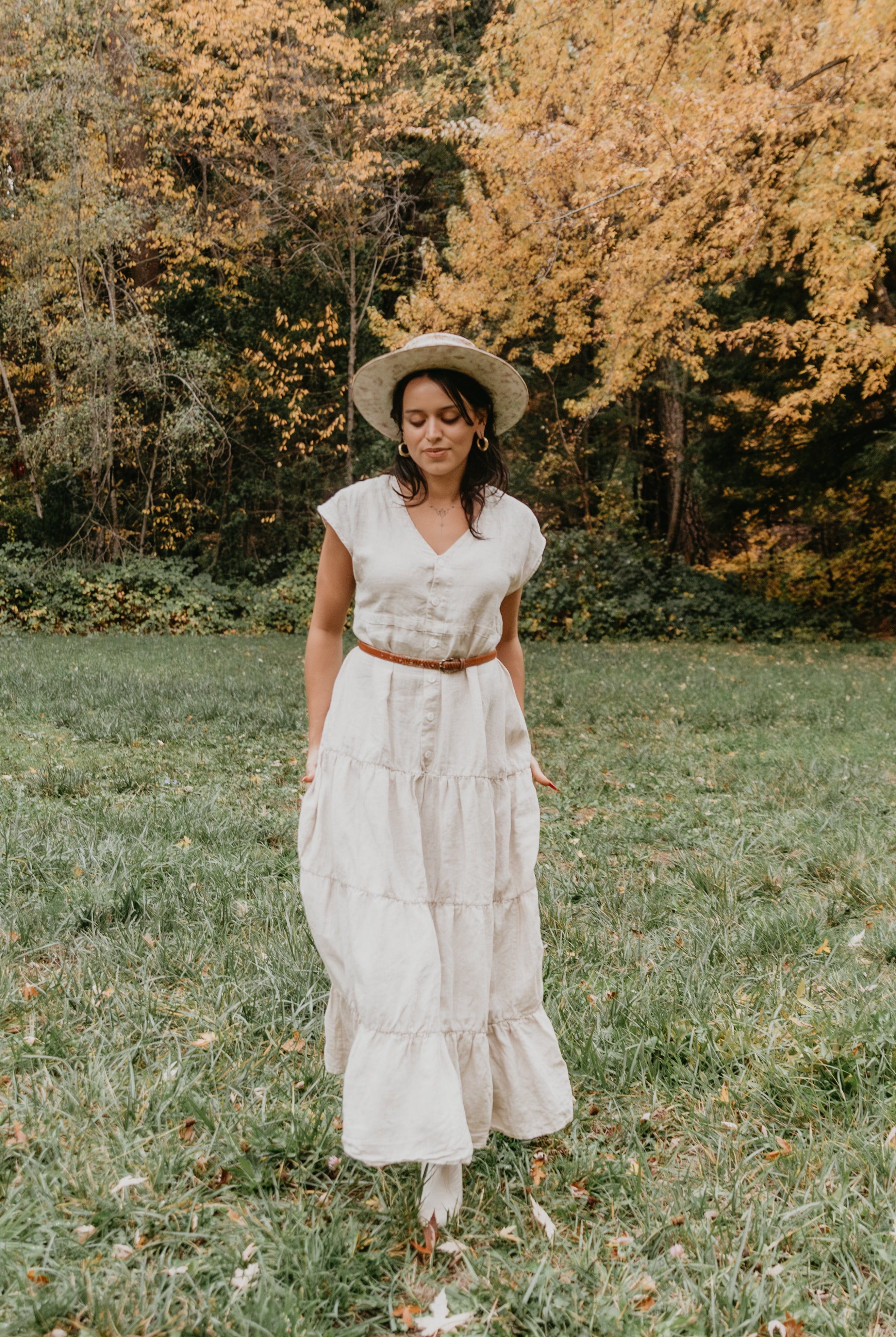 Mullein Dress – Tiered Woven Cotton