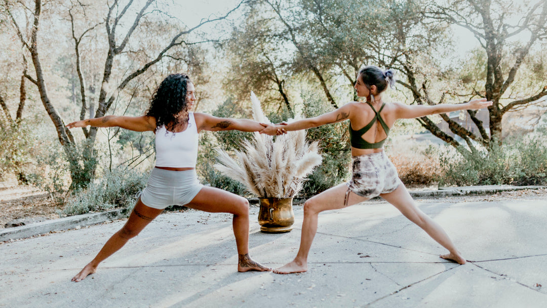 Yoga apparel domestically crafted  from hemp, organic cotton, eco-dyed collections